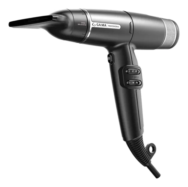 Secador De Pelo Gama Iq Lite Ultra Liviano Profesional Color Negro - Imagen 6
