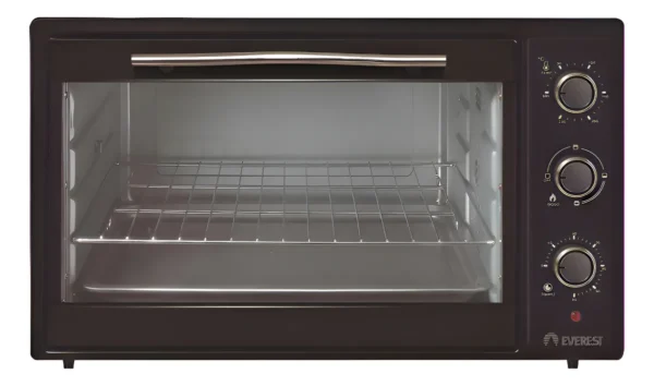 HORNO ELECTRICO 60 LITROS EVEREST MOD. EV60 CON FORZADOR COLOR NEGRO - Imagen 2
