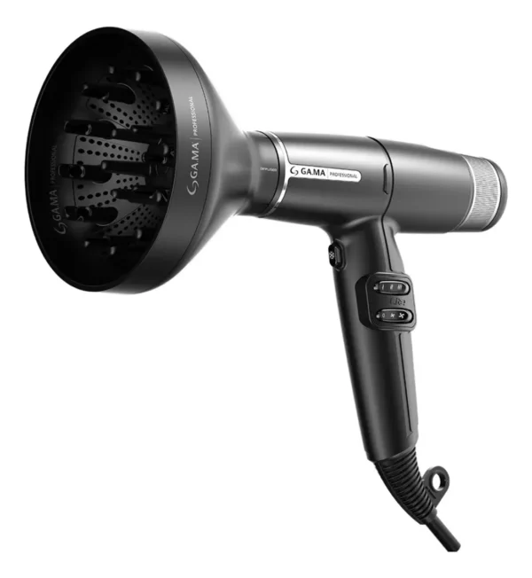 Secador De Pelo Gama Iq Lite Ultra Liviano Profesional Color Negro - Imagen 4
