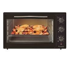 HORNO ELECTRICO 60 LITROS EVEREST MOD. EV60 CON FORZADOR COLOR NEGRO