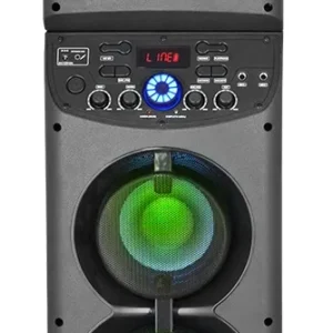 Parlante Portátil Bluetooth Sbl-6500bt Crown Mustang 8500w Color Negro