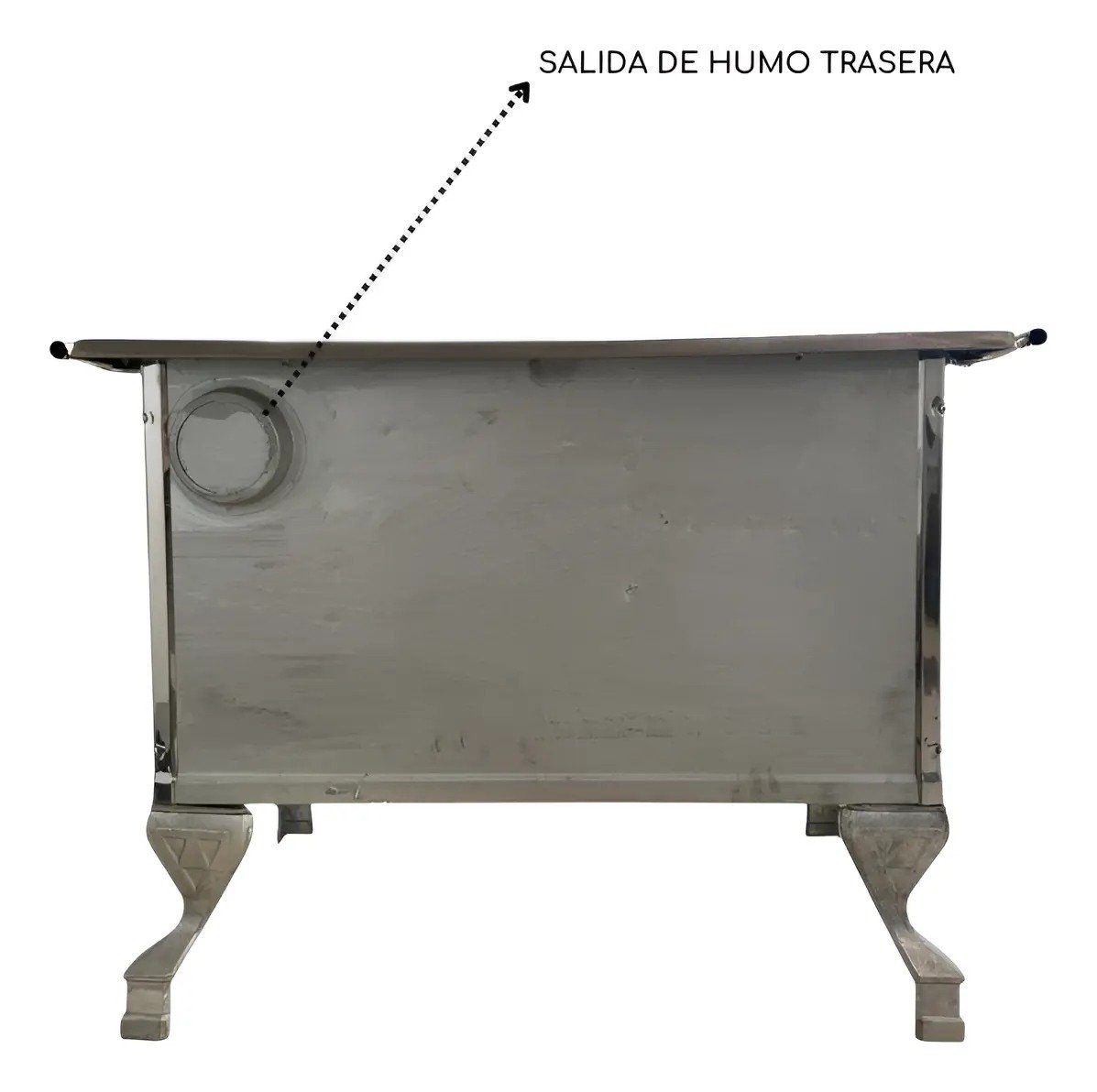 PANAMBI VENANCIO COCINA A LEÑA N° 2 BLANCA - Imagen 5