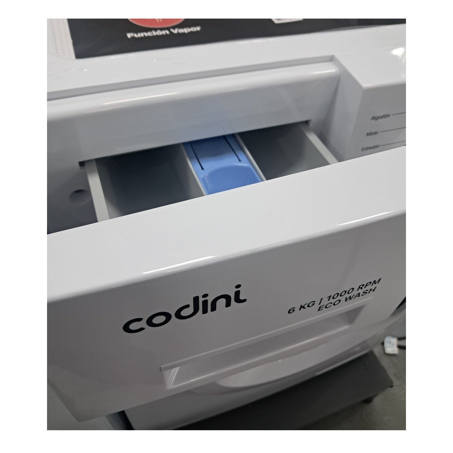 CODINI LAVARROPAS INVERTER 6 KILOS AIAFE6010 BLANCO - Imagen 3
