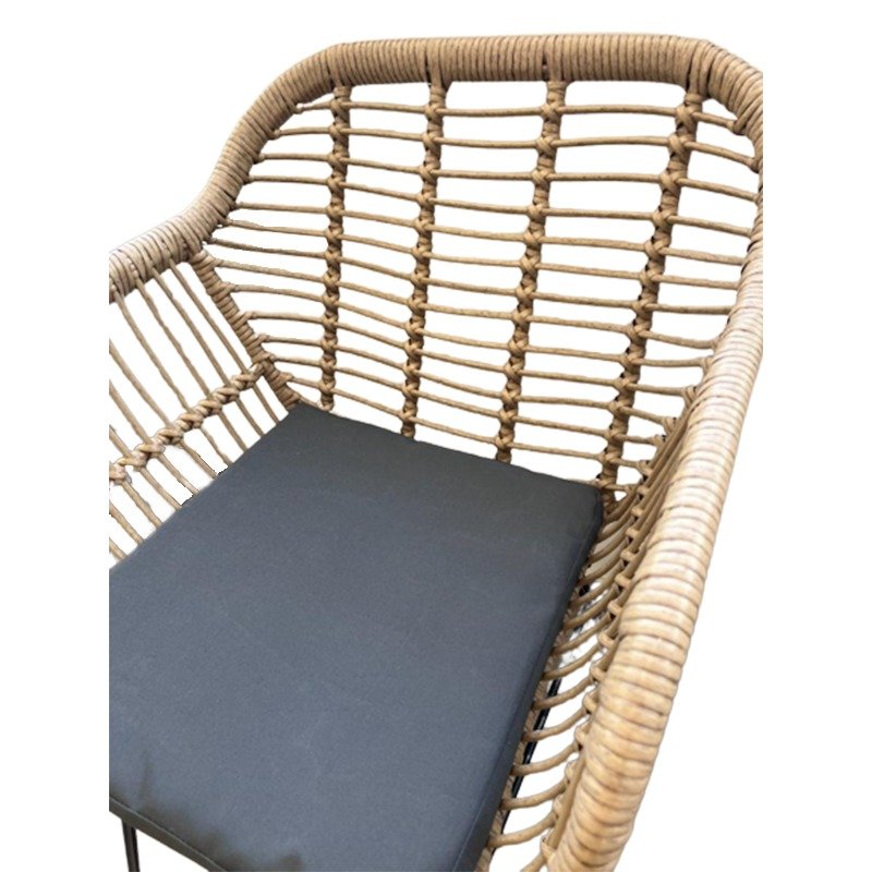 DELOS PRAM SET MALDIVAS RATTAN 2S+MESA - Imagen 2