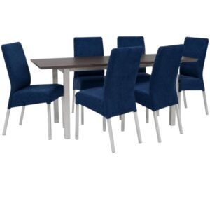 AIMARETTI JUEGO DE COMEDOR MARSELLA MELAMINA 6 SILLAS