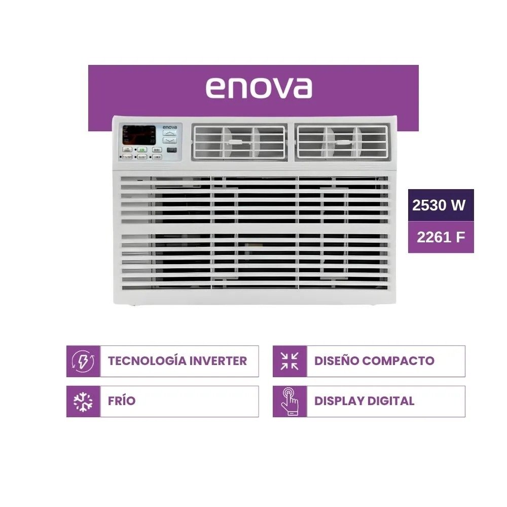 ENOVA AIRE DE VENTANA INV. FRIO 2630W/2261FG - Imagen 2
